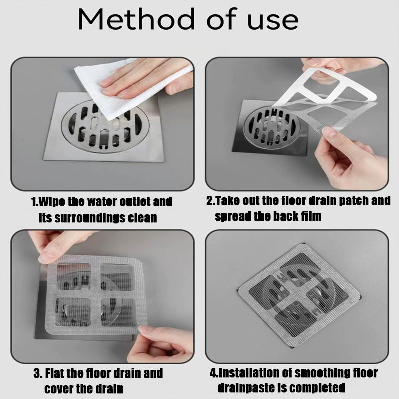 🔥Black Friday Discount-49% OFF🔥Disposable Sewer Filter Floor Drain Patch-3