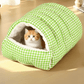 🔥Cat Beds for Indoor Cats,Cat Cave Bed Cat Tent with Removable Cushion, Warm Cave Nest Sleeping Bed Puppy House for Cats Small Dogs-7