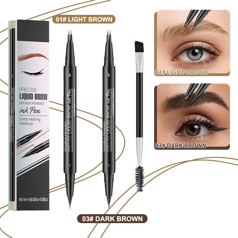 ✨Limited Sale - BUY 1 GET 1 FREE✨Microblading eyebrow pencil (with eyebrow brush)-14