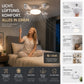 ⏳Letzter Tag 50% RABATT🔥LED-Deckenventilator für E27🌬️ – Ohne Elektriker, ohne Bohren, mit Fernbedienung