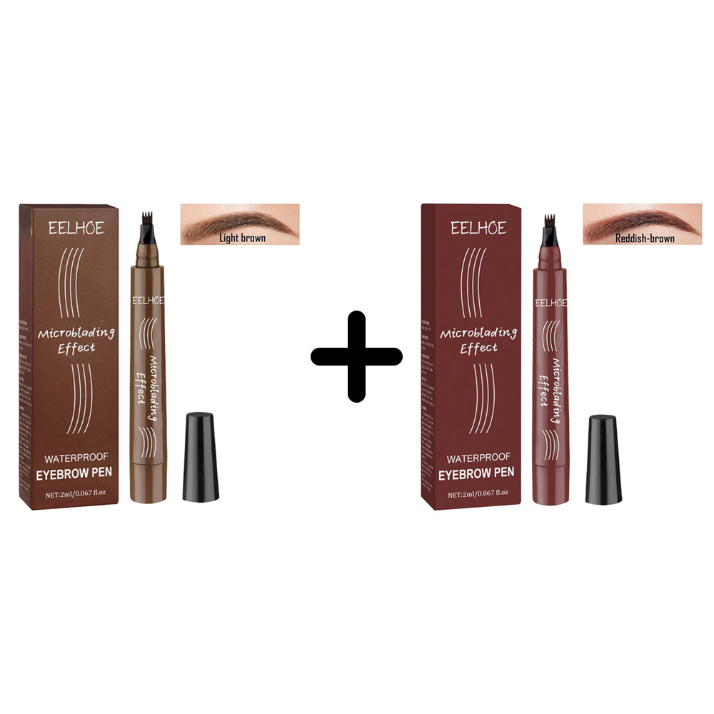💞BUY 1 GET 1 FREE - Each only ￡4.99!!💞2024 Enhanced Natural Brows eyebrow pen-18