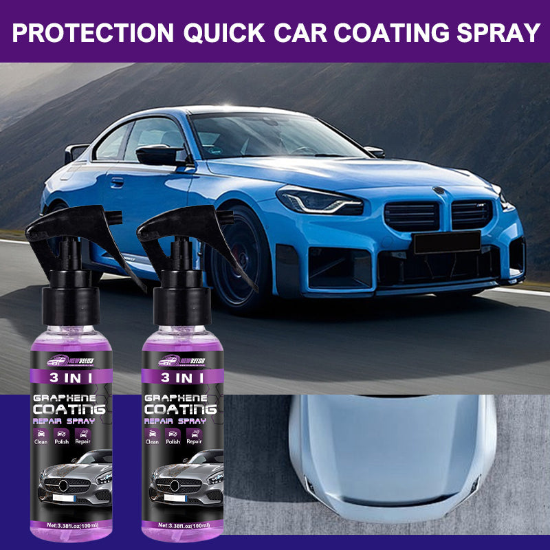 ❄️Winter Specials 49% OFF✨ 3 in 1 High Protection Quick Car Coating Spray-2
