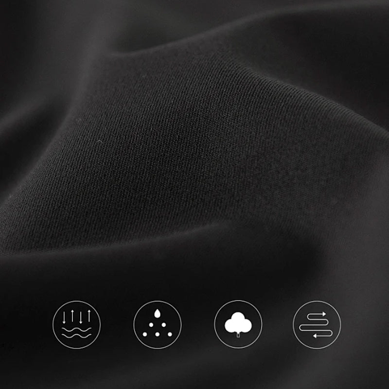 🍂Three lengths available✨️Winter High Stretch High Waist Wide Leg Trousers-6