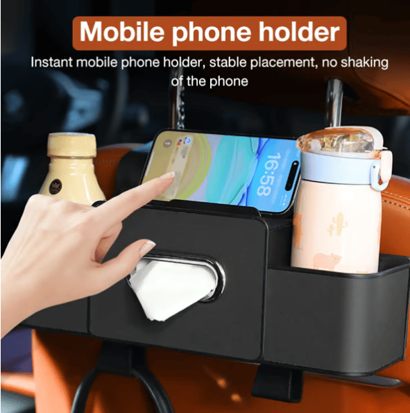 🔥Last Day Sale 50% OFF🔥3-in-1 Car Backseat Organizer – Keep Your Ride Clean & Organized!-4