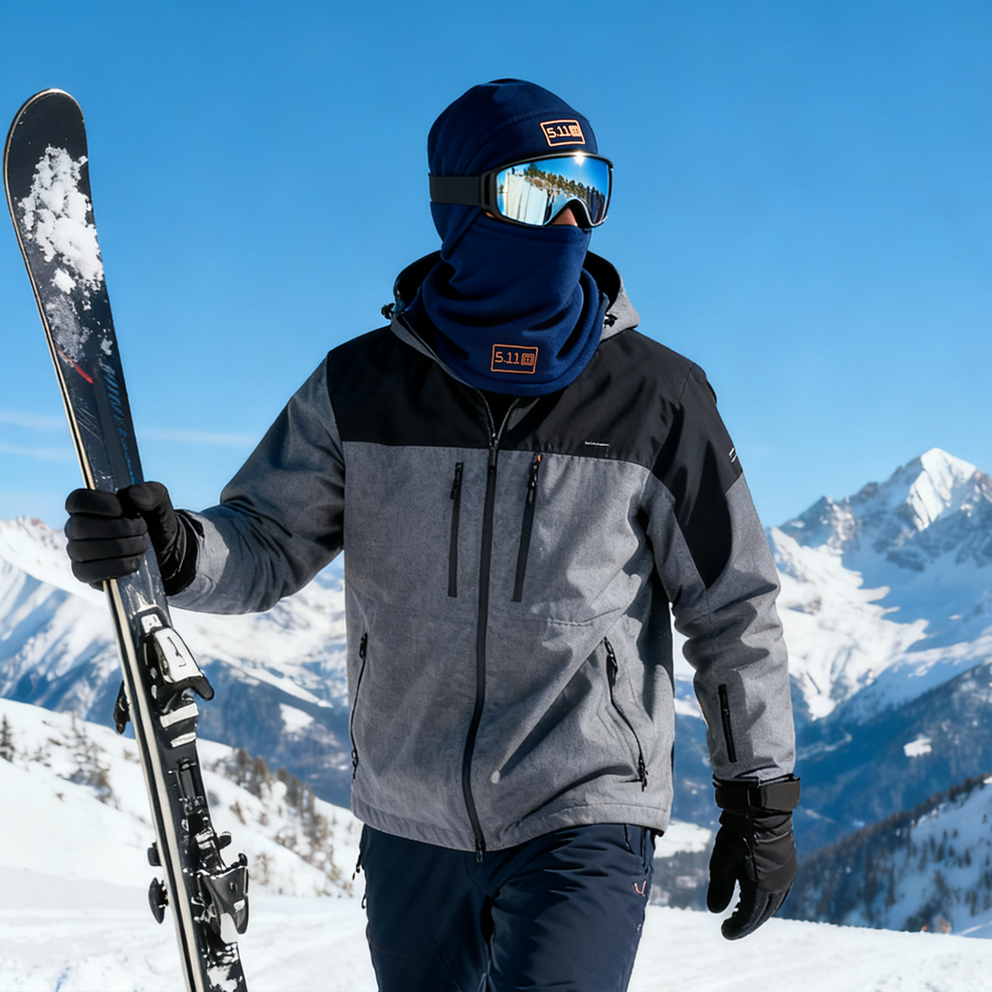 🔥Last Day-Buy 1 Get 1 Free!🎁50K+ SOLD! Almost Gone✨Windproof Polar Fleece Balaclava Hood Mask Hat-1