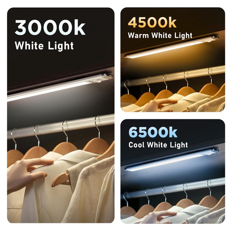 🔥Limited Sale - Buy 1 Get 2🔥✨️Rechargeable Motion Sensor Under Cabinet Lights-8