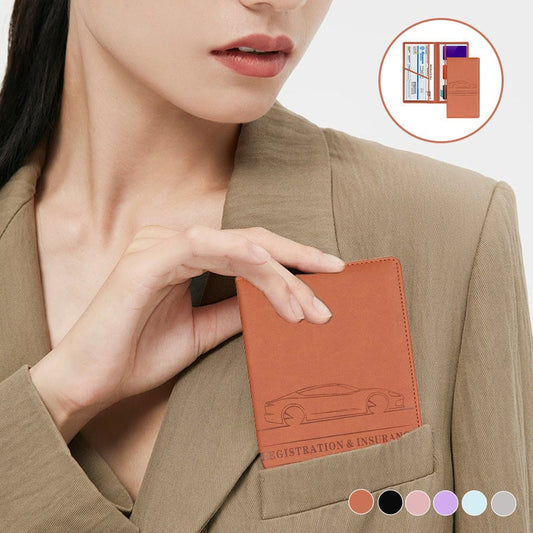 ⏳LETZTER TAG DES AUSVERKAUFS 50 % RABATT!!✨✨Halterung für Fahrzeugschein und Versicherungskarte