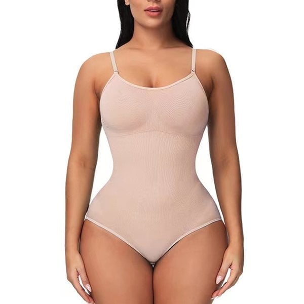 🔥🖤Black Friday Sale:49% OFF🔥Smoothing Seamless Full Bodysuit(Open crotch design)-8