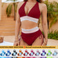 🔥50 % Rabatt für begrenzte Zeit!👙KOSTENLOSES GESCHENK❄️Schnell trocknende Kühlhandtücher Schnell trocknende Kühlhandtücher Hoch taillierte Bikini-Sets mit Bauchkontrolle und Farbblockdesign