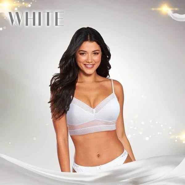 💞BUY 1 GET 3 PCS!!💞Low Back Wireless Lifting Lace Bra-7