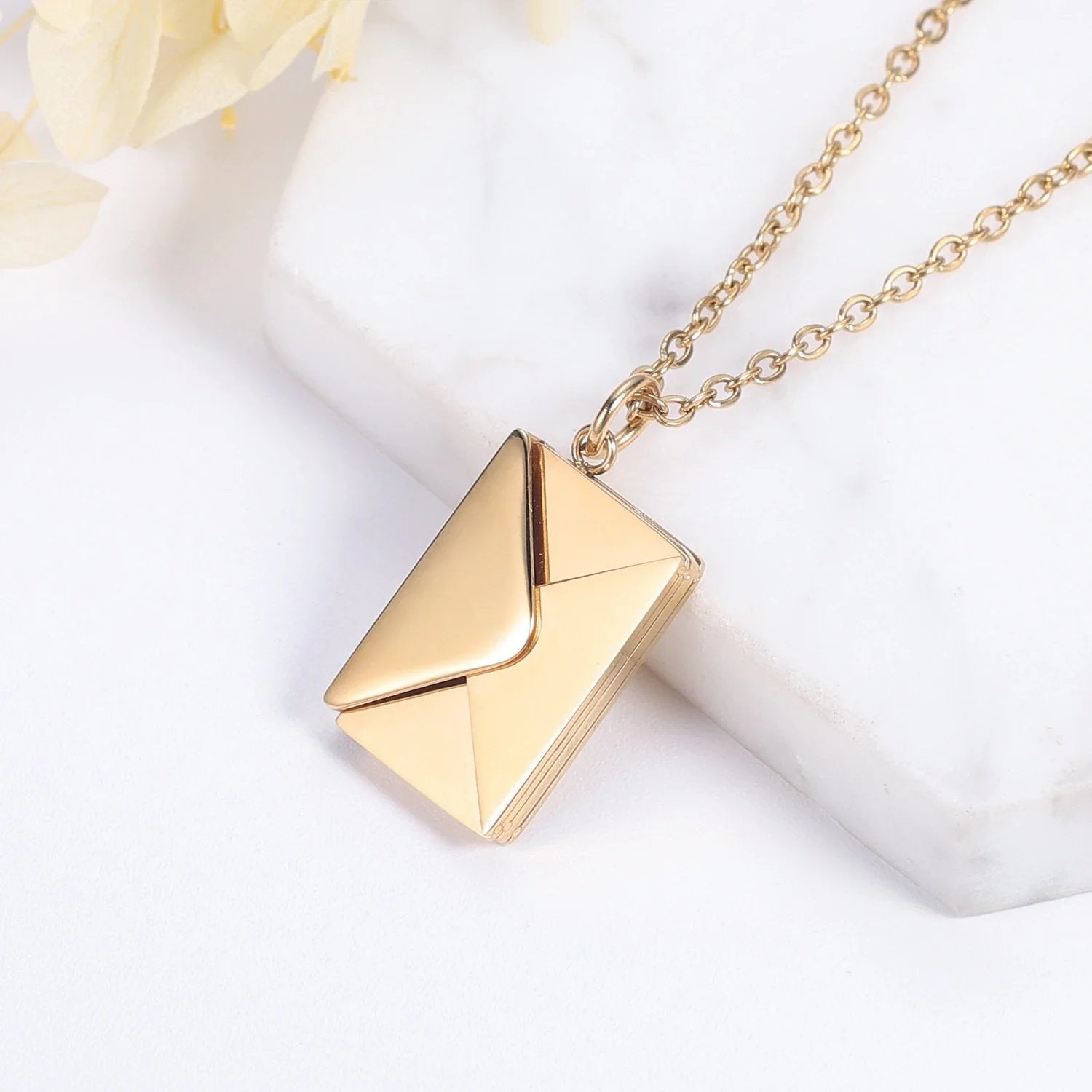 🔥 49% OFF🔥-💗Love Letter Necklace📩-1