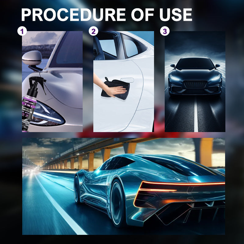 ❄️Winter Specials 49% OFF✨ 3 in 1 High Protection Quick Car Coating Spray-7