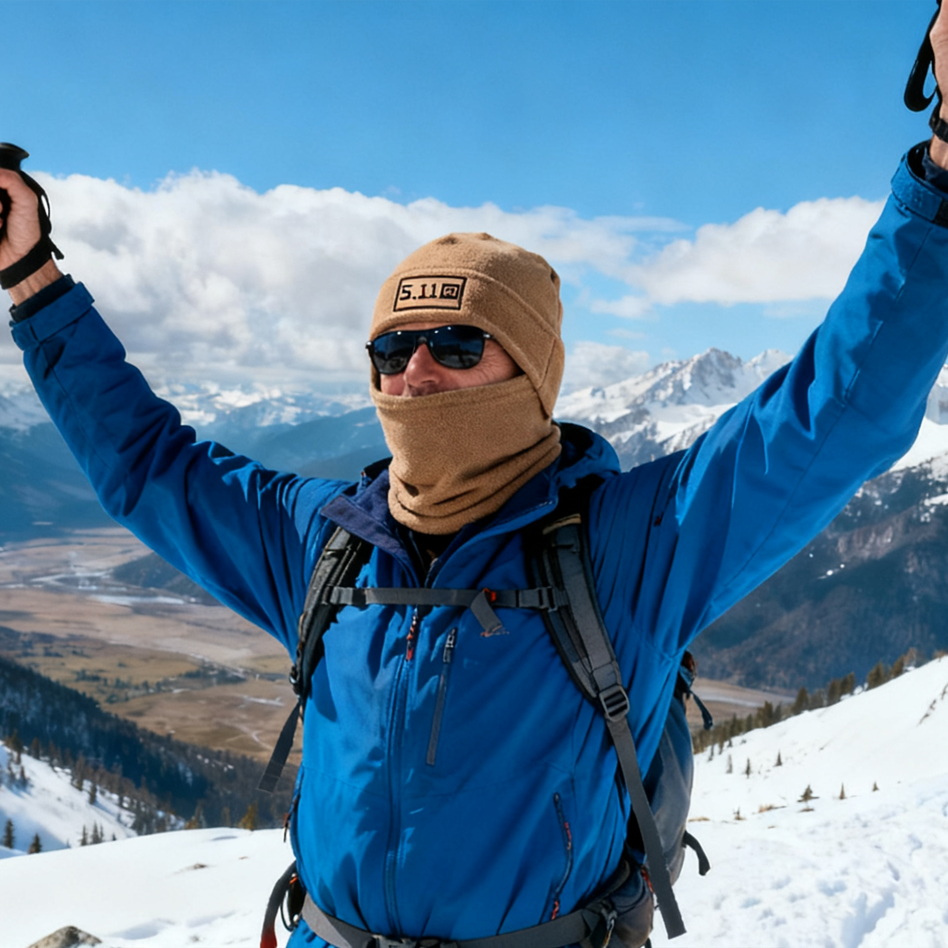 🔥Last Day-Buy 1 Get 1 Free!🎁50K+ SOLD! Almost Gone✨Windproof Polar Fleece Balaclava Hood Mask Hat-3