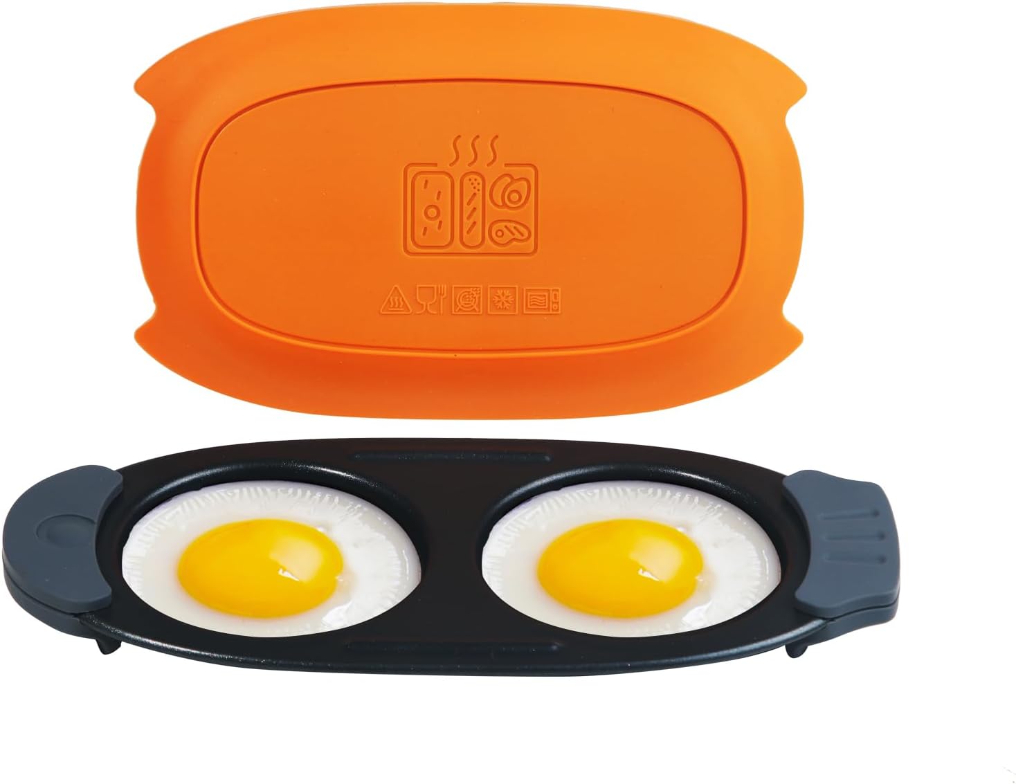 ✨️Quick-Heat Microwave Egg Cooker|Poacher|fryer-Multi-Use microwave egg maker for Breakfast Sandwiches