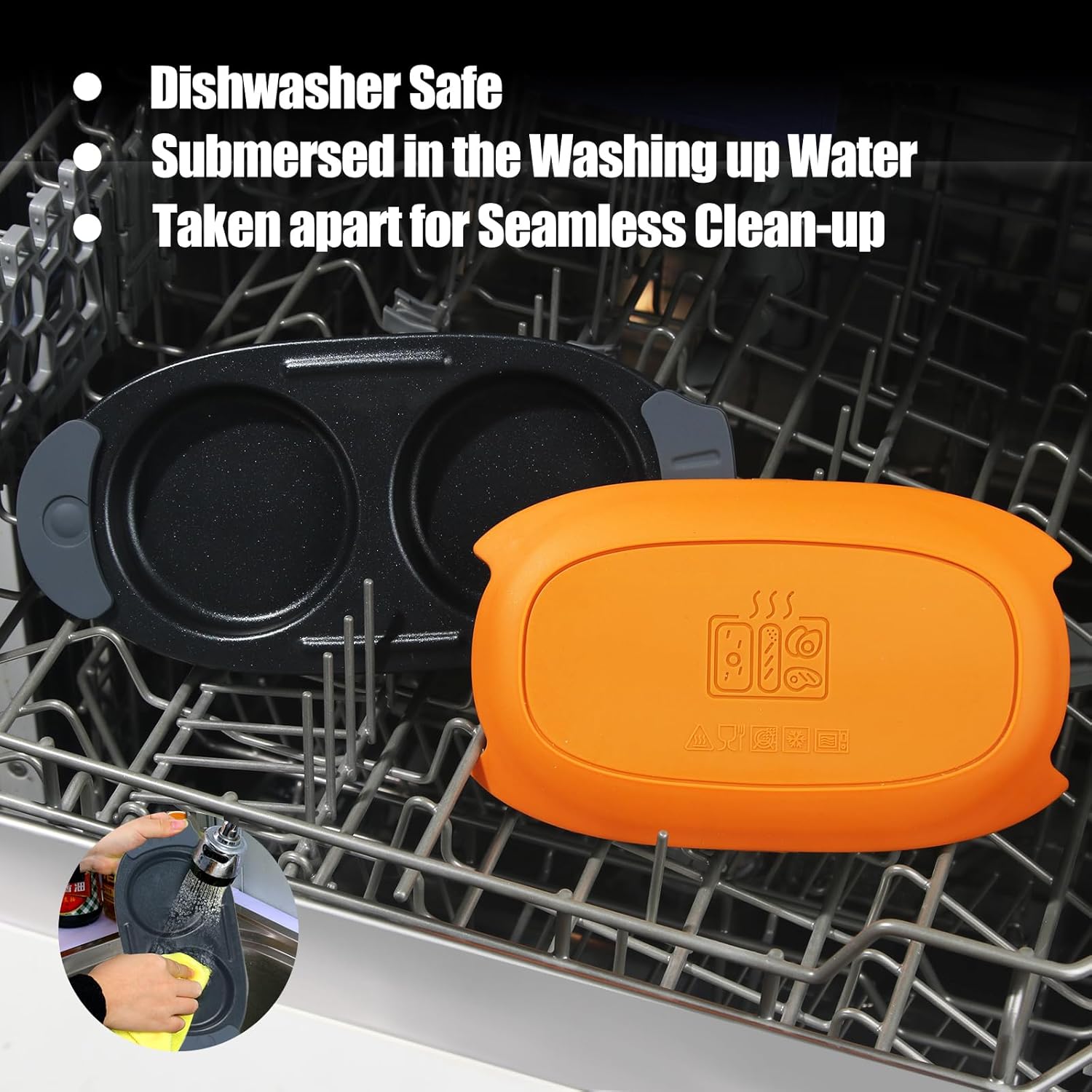 ✨️Quick-Heat Microwave Egg Cooker|Poacher|fryer-Multi-Use microwave egg maker for Breakfast Sandwiches-2