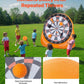 🎁LETZTER TAG DES AUSVERKAUFS 50 % RABATT🎁Aufblasbare Fußball-Dartscheibe, riesige Fußball-Dartscheibe, kommt mit 2 Fußbällen und Luftpumpe, lässt sich in 3 Minuten installieren, ideal für große Gartenspiele.