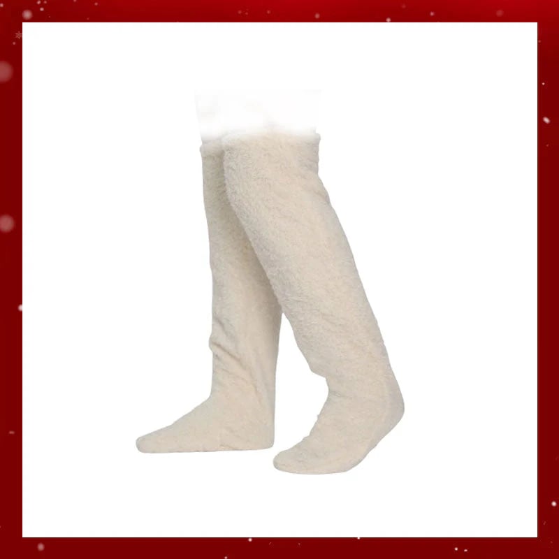 🎁Christmas Sale 50% OFF!!💥goose down knee socks!🧦⛄-22