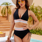 🔥50 % Rabatt für begrenzte Zeit!👙KOSTENLOSES GESCHENK❄️Schnell trocknende Kühlhandtücher Schnell trocknende Kühlhandtücher Hoch taillierte Bikini-Sets mit Bauchkontrolle und Farbblockdesign