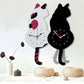 🎁Limited Sale 49% OFF💖Nordic Cat Wagging Tail Wall Clock-13