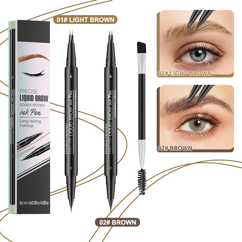 ✨Limited Sale - BUY 1 GET 1 FREE✨Microblading eyebrow pencil (with eyebrow brush)-13