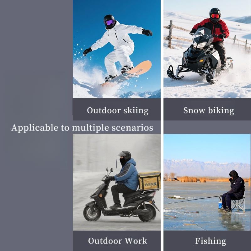 🔥Hot Sale 50% OFF!!⚡50K+ SOLD!❄️Outdoor Winter Warm Neckband Integrated Hat-2