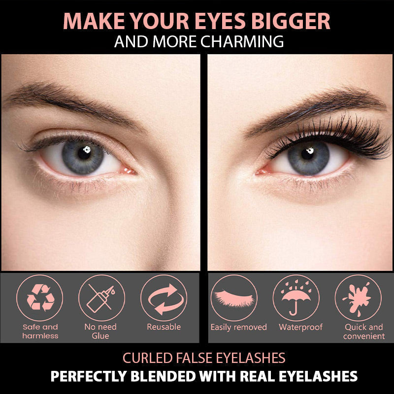 🔥 LAST DAY PROMOTION - BUY 1 GET 1 FREE ✨Reusable Self-Adhesive Eyelashes-4