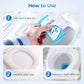 🎁2025 Hot Sale🎁- 50% OFF💥 Disposable Plastic Toilet Seat Cover - No Worry Of Public Toilet Anymore👋-1