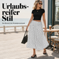 ⏳ Nur für kurze Zeit: -50% 🔥 Damen Midi-Rock mit Punkten – Elegant & vielseitig 👗