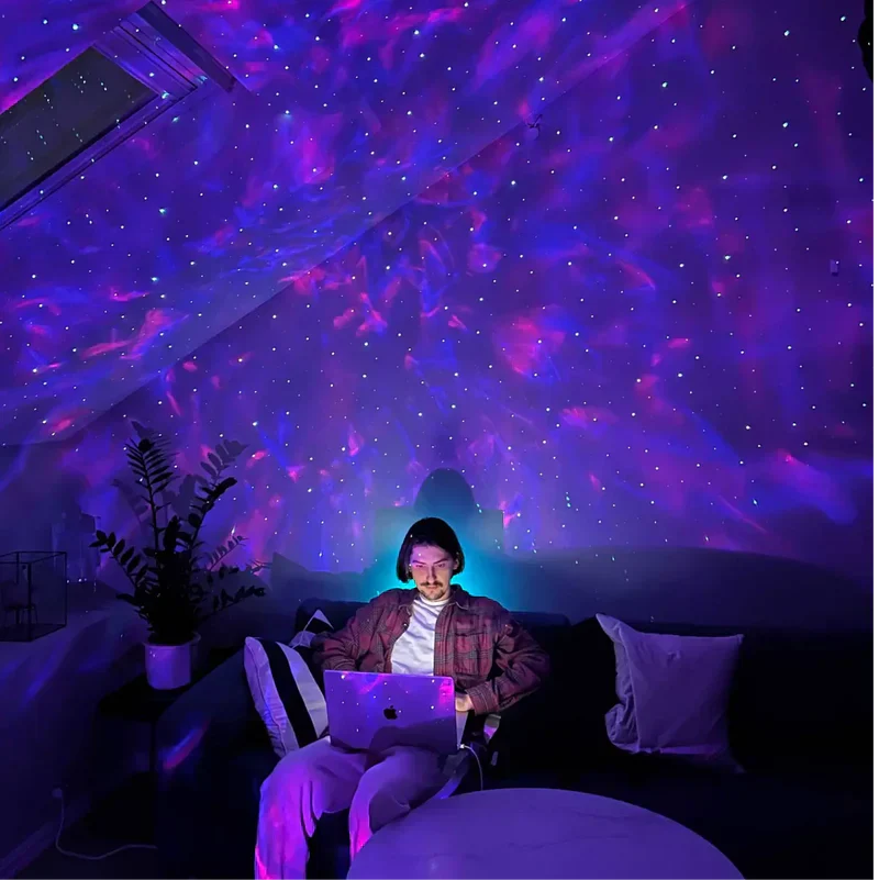 🔥🖤Black Friday Sale:49% OFF🔥DinoEgg Northern Lights Projector-5