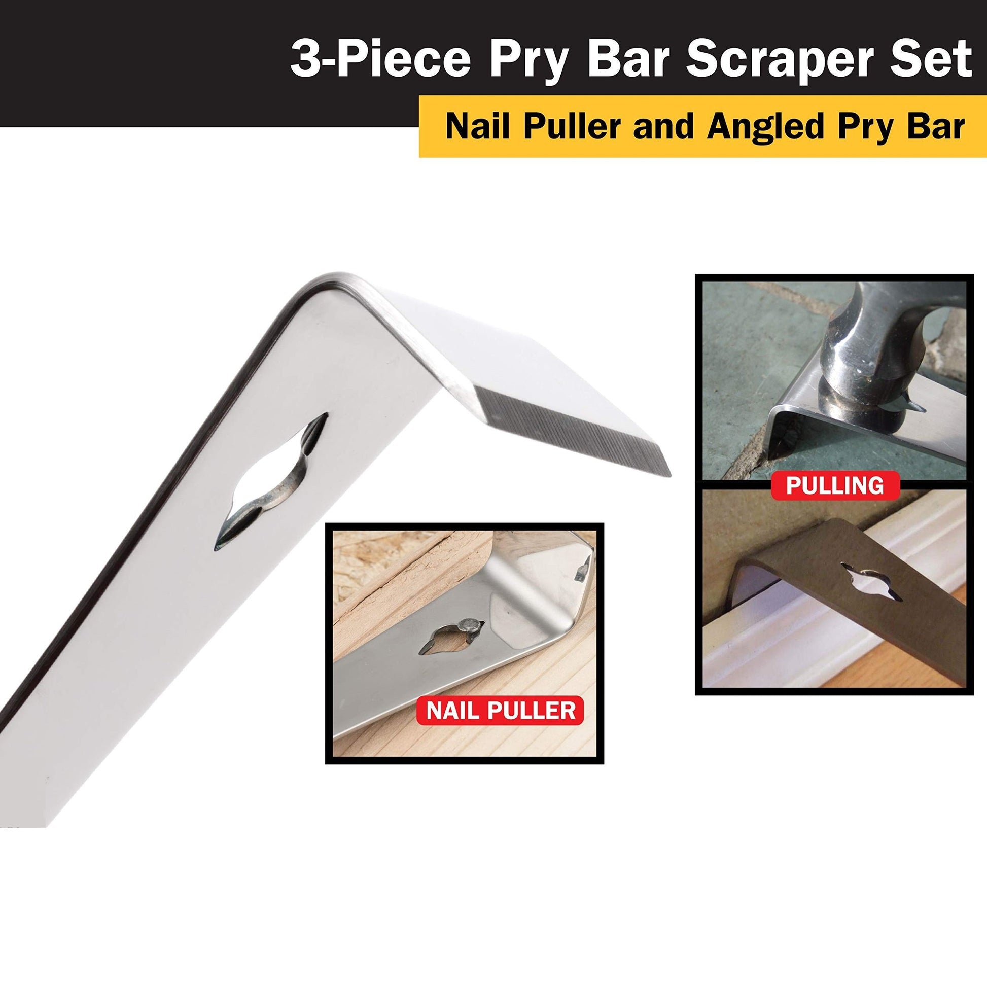 🔥BUY 1 GET 1 FREE🛠️Woodworker's 3 in 1 Tool(Honey Cutter, Crowbar, Scraper)-5