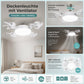 ⏳Letzter Tag 50% RABATT🔥LED-Deckenventilator für E27🌬️ – Ohne Elektriker, ohne Bohren, mit Fernbedienung