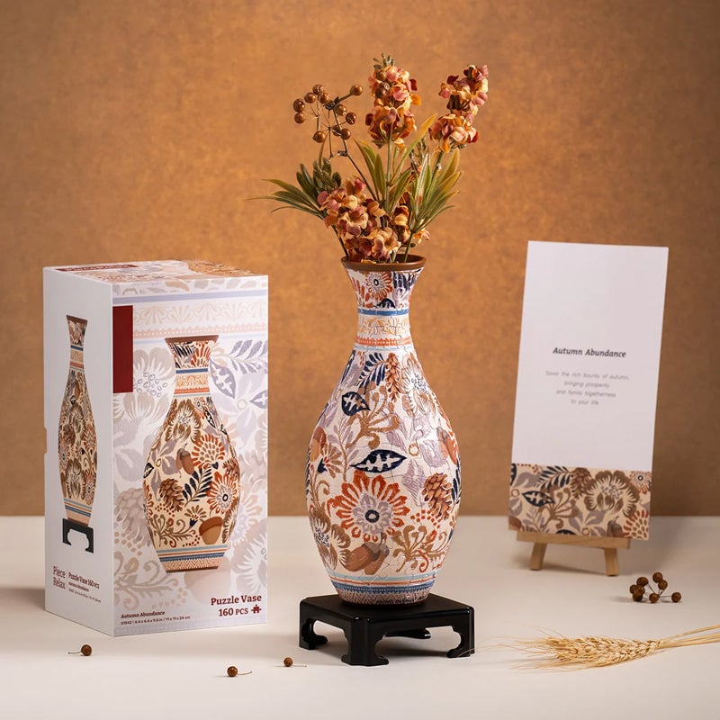 🔥HOT SALE 49% OFF - 💐🧩✨3D Art Puzzle Vase-9