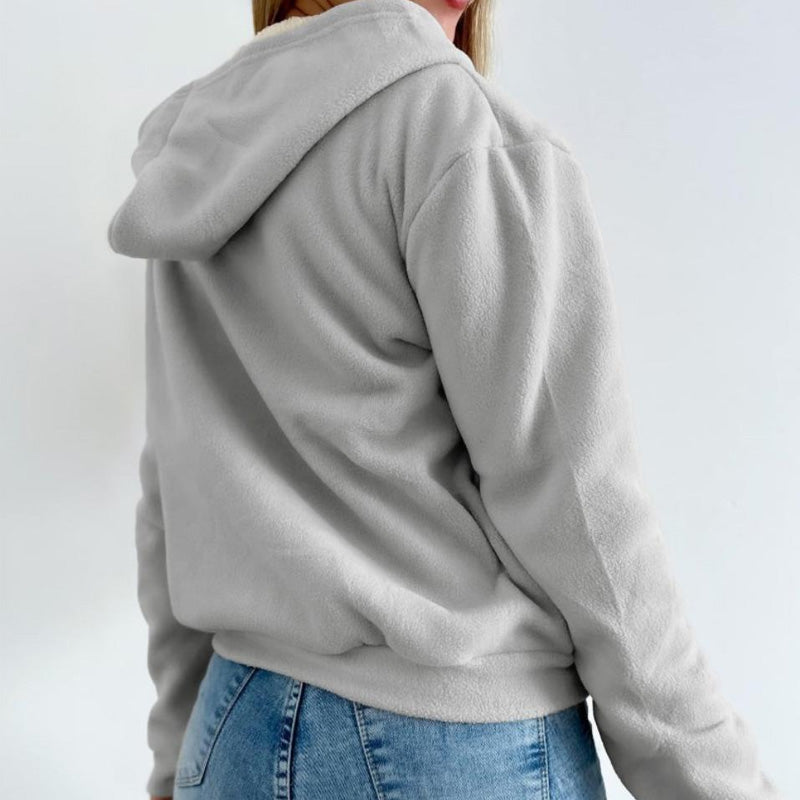 🎁Winter Hot Sale 49% OFF🔥Women's Lined Zip-Up Hoodies💥BUY 2 FREE SHIPPING-12