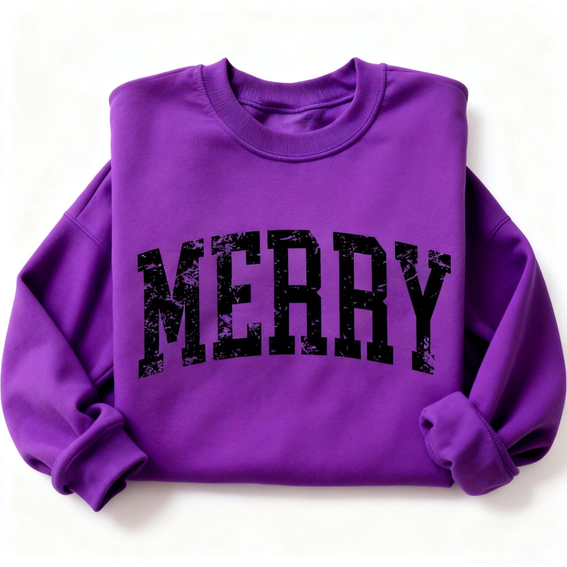 🔥Retro Merry Sweatshirt, Merry Christmas Sweatshirt-6