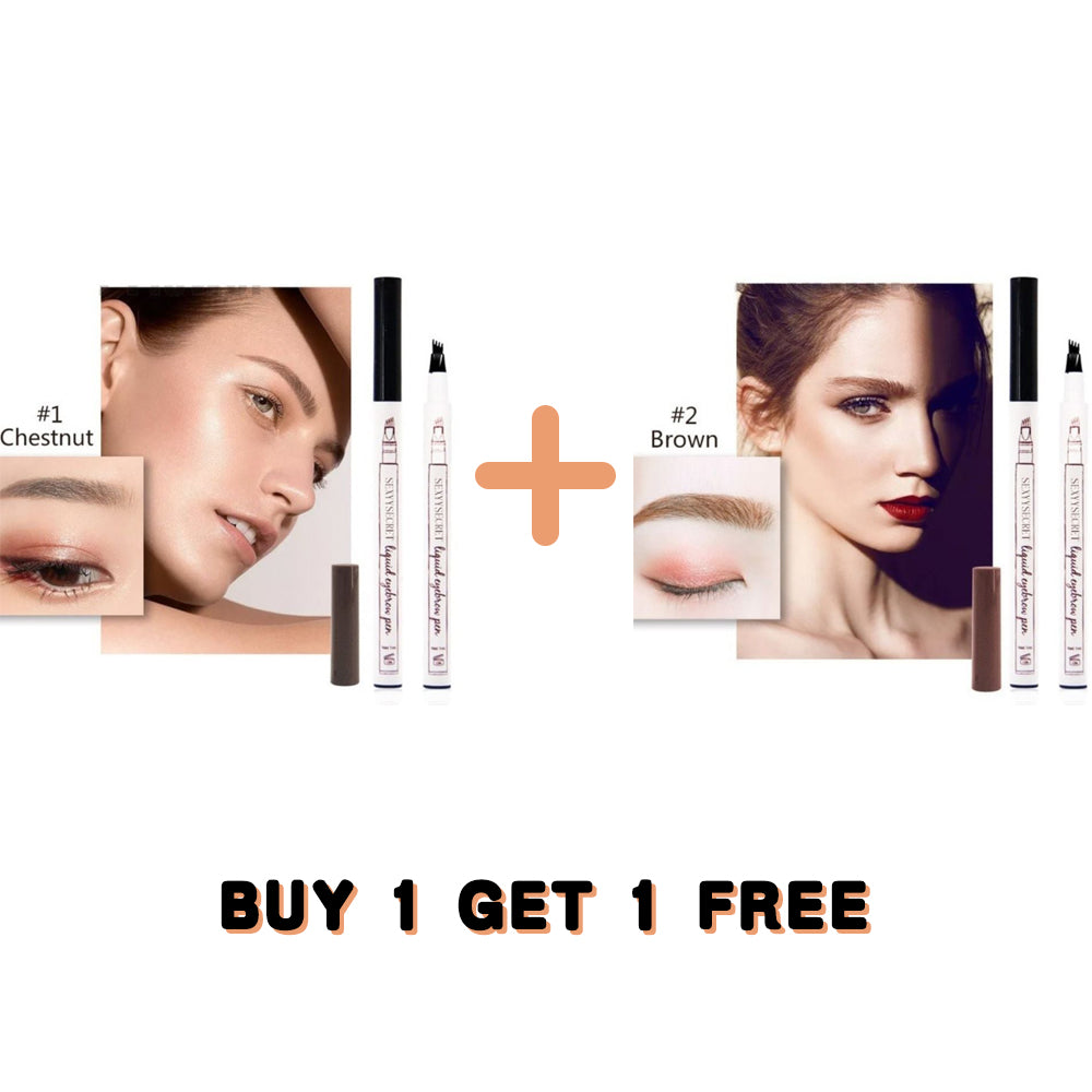 💖￡8.99 FOR 2 PCS ONLY TODAY!!💖2024 New Waterproof Brow Pencil with Micro-Fork Tip-14