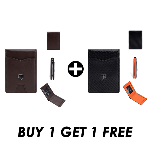 🔥BUY 1 GET 1 FREE🔥GSOIAX Mens Slim Wallet Rfid Blocking 2-14