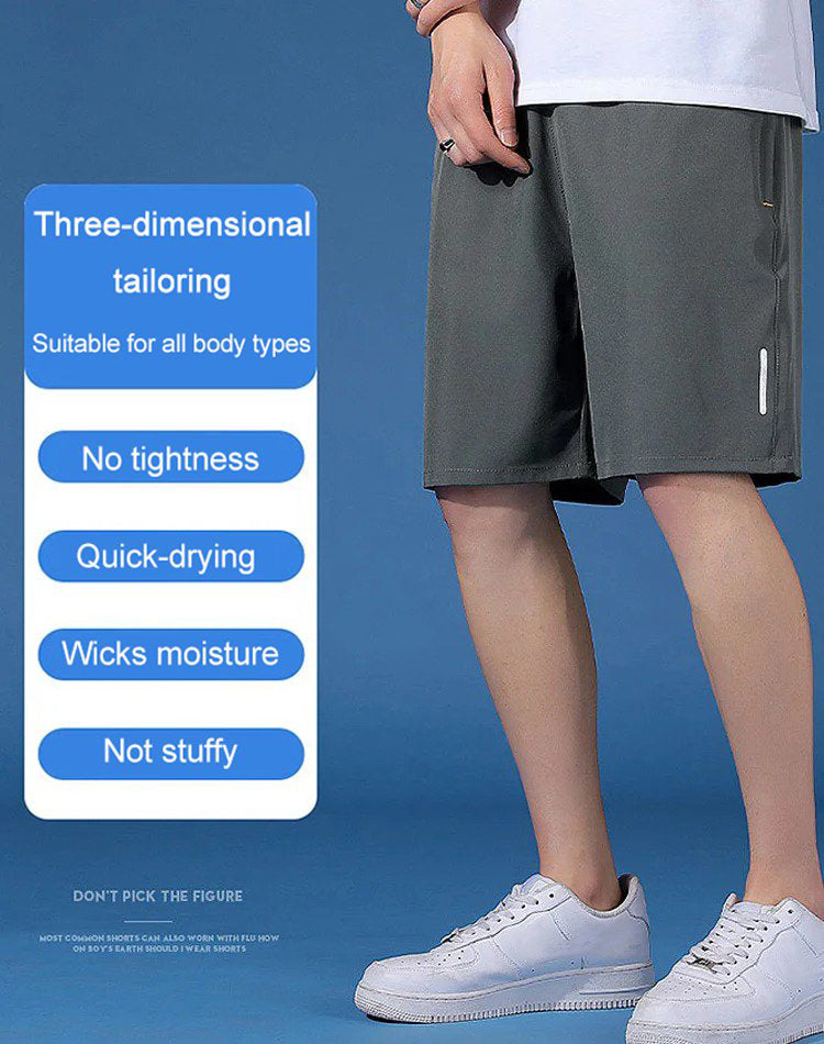 🔥LAST DAY SALE 70% OFF🔥Unisex Ice Silk Quick Drying Stretch Shorts-8
