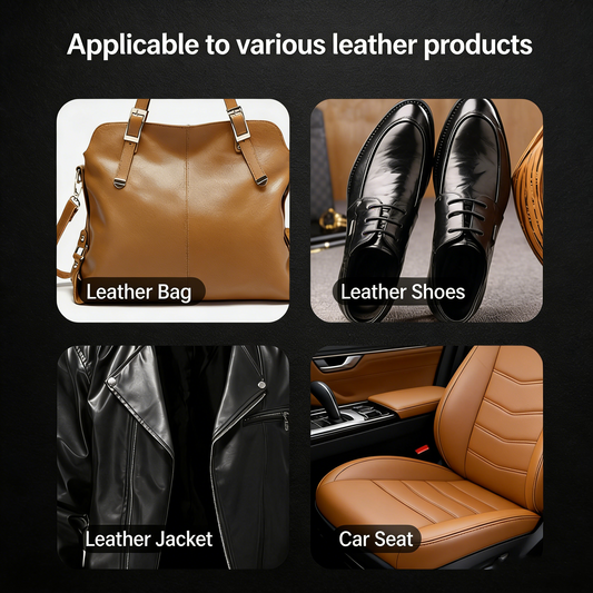 🎁Final Hours Flash Sale ￡8.99!!⚡ - BUY 1 GET 1 FREE!!✨Multi-use Leather Oil Care Brush- Easily Repair Leather Scratches🧼1