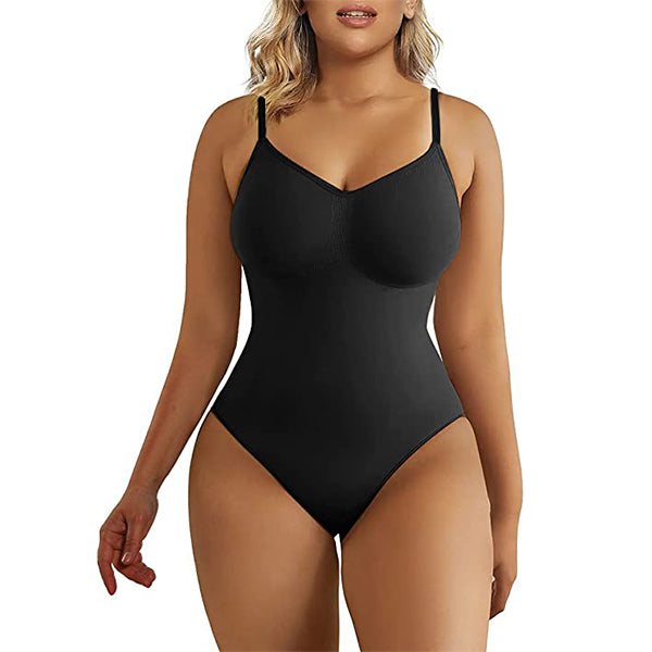 🔥🖤Black Friday Sale:49% OFF🔥Smoothing Seamless Full Bodysuit(Open crotch design)-7