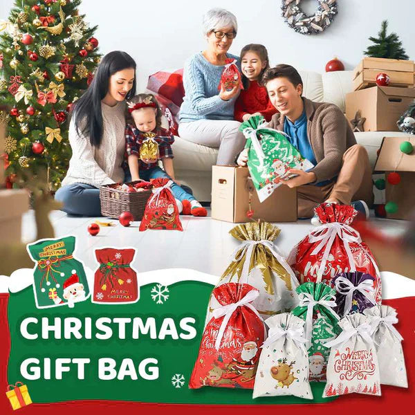 🎁Christmas Sale 49% OFF🎅The World’s Best Christmas Gift Bag With Drawstring🎁-6
