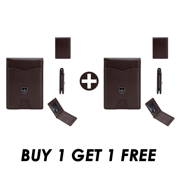 🔥BUY 1 GET 1 FREE🔥GSOIAX Mens Slim Wallet Rfid Blocking 2-15