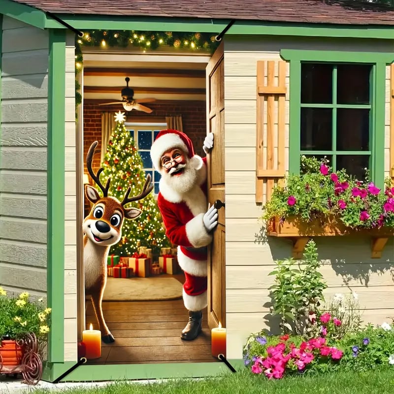 🎅Hot Promotion 49% Off🎁Christmas Front Door Decoration-3