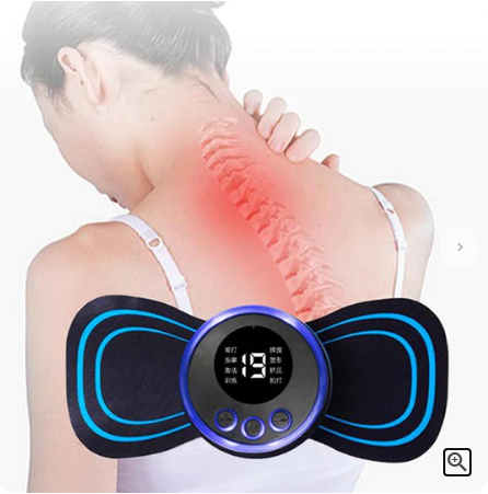 🔥🖤Black Friday Sale:50% OFF🔥Portable Massager with 8 Modes and LCD Screen - Mini Muscle Stimulator for Pain Relief-4