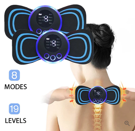 🔥🖤Black Friday Sale:50% OFF🔥Portable Massager with 8 Modes and LCD Screen - Mini Muscle Stimulator for Pain Relief-1
