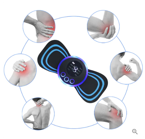 🔥🖤Black Friday Sale:50% OFF🔥Portable Massager with 8 Modes and LCD Screen - Mini Muscle Stimulator for Pain Relief-3