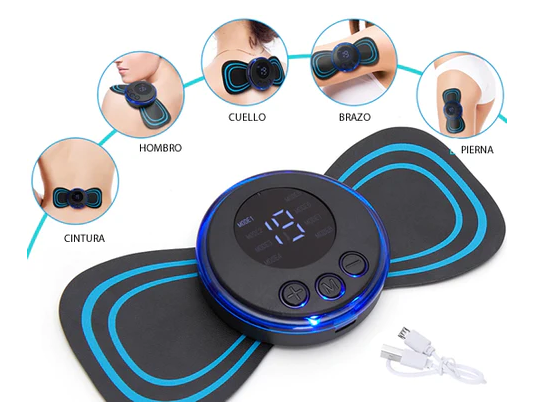 🔥🖤Black Friday Sale:50% OFF🔥Portable Massager with 8 Modes and LCD Screen - Mini Muscle Stimulator for Pain Relief-5