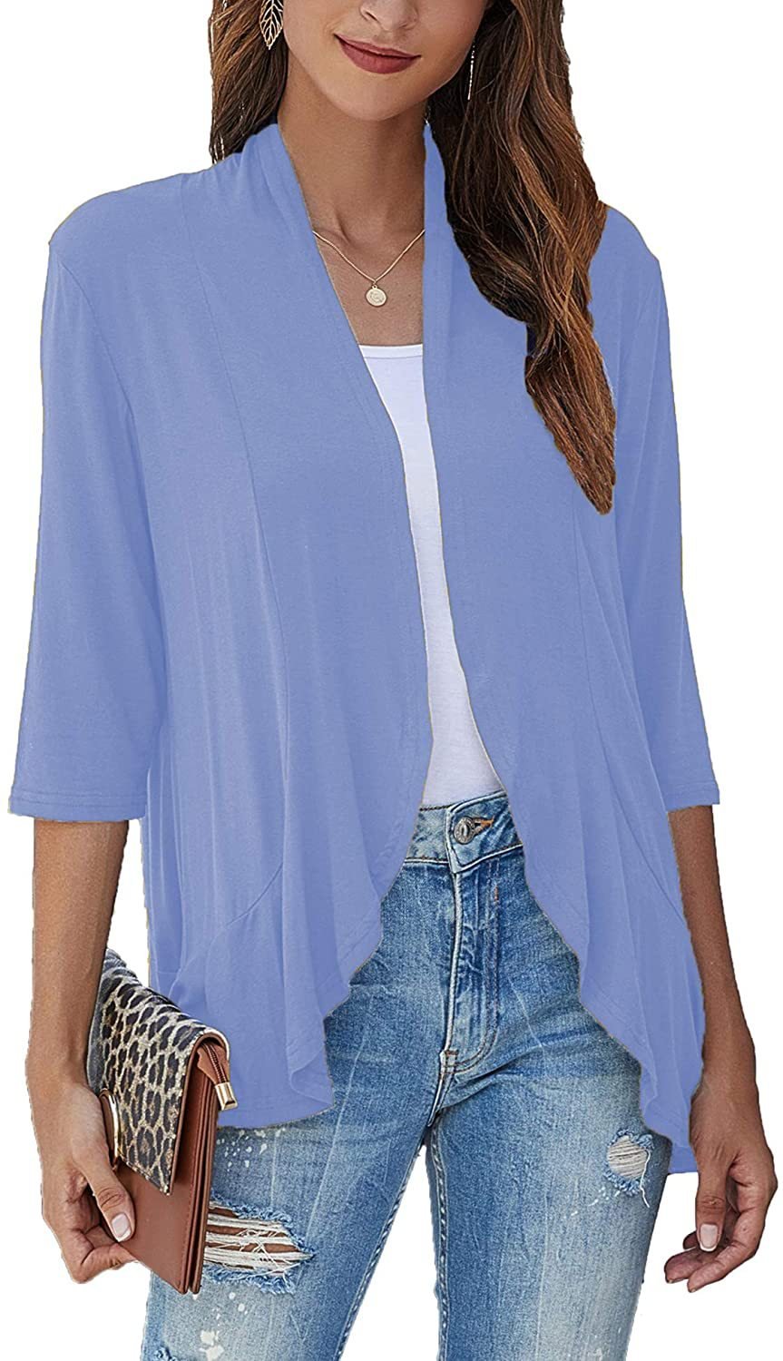 ⛱️LAST DAY HOT SALE 49% OFF - Women's Casual Lightweight Open Front Cardigans-6