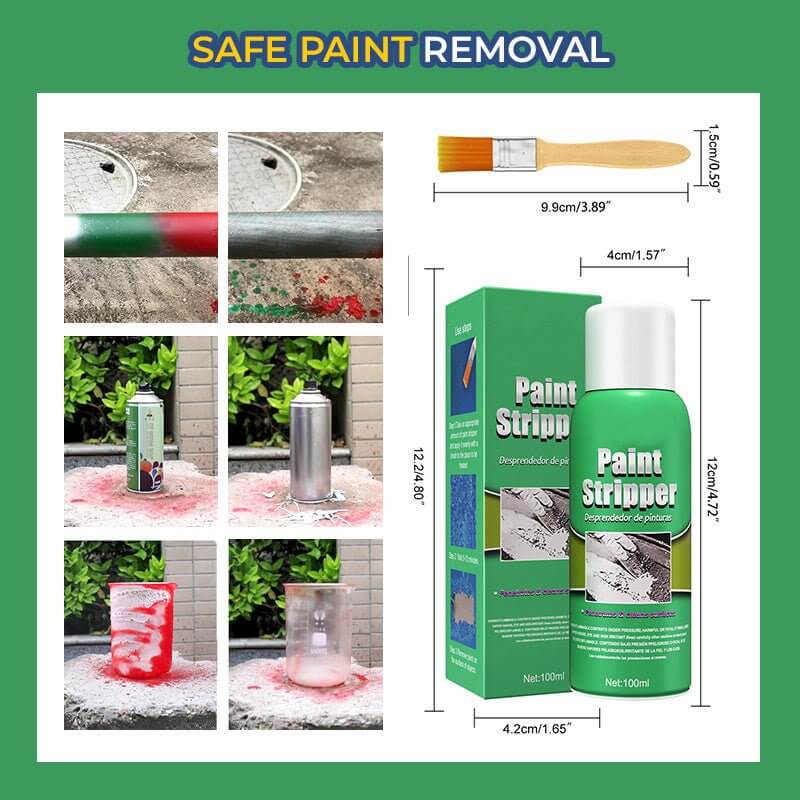 🎉Hot Sales - 49% OFF⭐High-Efficiency Paint Remover（🎁Gift Free Brushes）-6