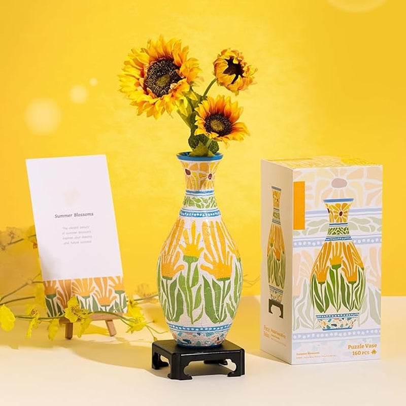 🔥HOT SALE 49% OFF - 💐🧩✨3D Art Puzzle Vase-10