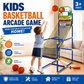 🏀⛹️ Indoor-Basketball-Arcade-Spiel mit 4 Bällen – kinderfreundliches Korbspiel für Zuhause 🎯🏀 perfekt für Spielzimmer & Party, fördert Motorik, unzerbrechlicher Rahmen, sofort spielbereit!